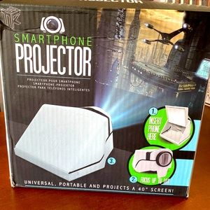 Smart phone projector.